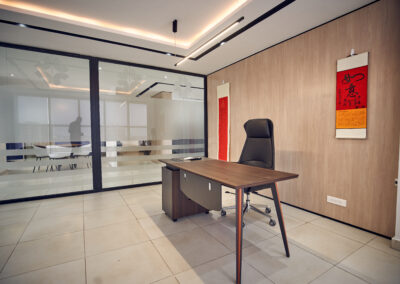 Image d'une réalisation d'un bureau principal