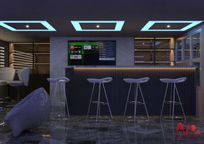 Image d'e la Conception d'un bar de discothèque